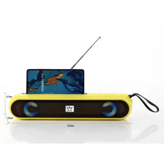 DANIU WSA-860 Portable Bluetooth Speaker with Super Bass, TWS, FM, AUX, USB, Mic Price in Pakistan | LAPTAB