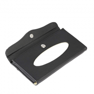 PU Leather Car Tissue Box with Clips for Sun Visor, Durable and Practical Design Price in Pakistan | LAPTAB