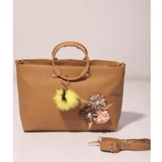 Trendy Brown PU Leather Baguette Bag with Shoulder Strap for Office and Travel Price in Pakistan | LAPTAB