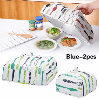 Foldable Insulated Aluminum Foil Food Cover with Thickened Insulation and Anti-Fly Design Price in Pakistan | LAPTAB