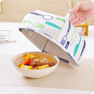 Foldable Insulated Food Cover Aluminum Foil