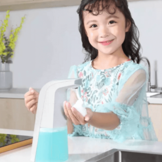 Automatic Foaming Soap Dispenser with Infrared Sensor, 300ml Detachable Tank, Touchless Hand Sanitizer for Home and Office Price in Pakistan | LAPTAB