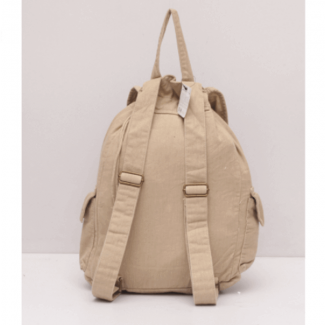 Skin Color Canvas Backpack for Girls with Multiple Pockets and Durable Straps Price in Pakistan | LAPTAB