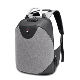 Compact Sports Style Backpack with USB Port, Lock, Water-Resistant Canvas for School and Travel Price in Pakistan | LAPTAB