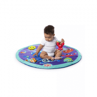 Shark Shape Folding Baby Playmat & Activity Gym with Mosquito Tent and Sun Protection Price in Pakistan | LAPTAB