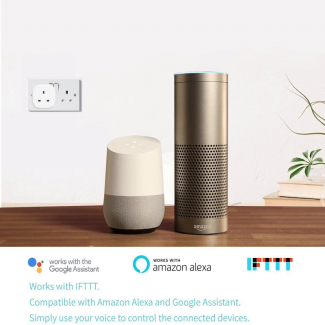 Pack of 2 Meross MSS210 Smart WiFi Socket Plugs with Remote, Voice Control, and Power Monitoring Price in Pakistan | LAPTAB