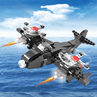 3 In 1 Vehicles Aircraft Jet Boat Building Blocks Toy for Child Development Price in Pakistan | LAPTAB