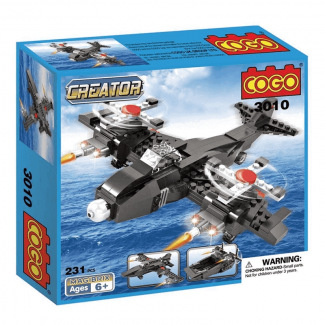 3 In 1 Vehicles Aircraft Jet Boat Building Blocks Toy for Child Development Price in Pakistan | LAPTAB