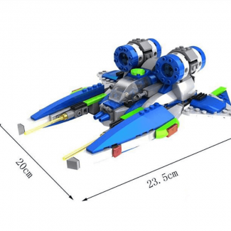 COGO Space Rescue Ship Star War Building Blocks Toy with Transparent Cockpit Price in Pakistan | LAPTAB