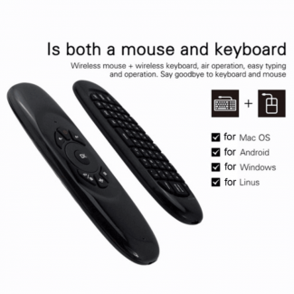 2.4GHz 6-Axis Gyroscope Wireless Remote Control with Voice Search and Air Mouse for Smart TV and PC Price in Pakistan | LAPTAB