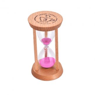 1UNIT Wooden Frame Sand Clock Hourglass with Handmade Glass for Home and Office Decor Price in Pakistan | LAPTAB