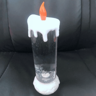 LED Water Glitter Electric Candle with Color-Changing LEDs and Rechargeable Battery Price in Pakistan | LAPTAB
