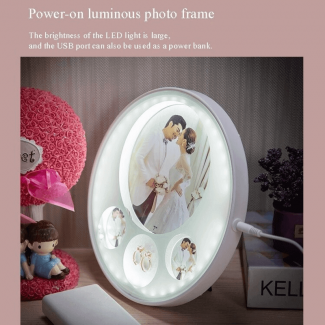European Acrylic 7 Inch Photo Frame with Light and Protective Front Glass Price in Pakistan | LAPTAB