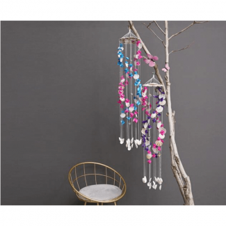 Japanese Wind Chimes Bells 95cm Handmade Natural Conch and Shells for Window Decor Price in Pakistan | LAPTAB