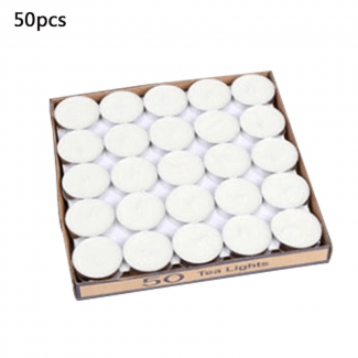 50Pcs Smokeless Scented Candles Aromatherapy Beeswax Paraffin Wax for Events Price in Pakistan | LAPTAB