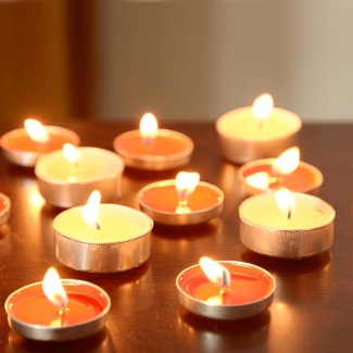 50Pcs Smokeless Scented Candles Aromatherapy Beeswax Paraffin Wax for Events Price in Pakistan | LAPTAB