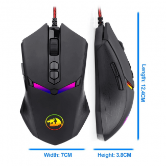Redragon M602 USB Wired Gaming Mouse with 6 Buttons and RGB Lighting Price in Pakistan | LAPTAB