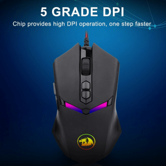 Redragon M602 USB Wired Gaming Mouse with 6 Buttons and RGB Lighting Price in Pakistan | LAPTAB