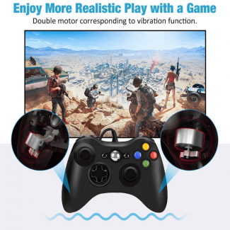 Xbox 360 Wired Joystick Controller with Dual Vibration and Pressure Triggers Price in Pakistan | LAPTAB