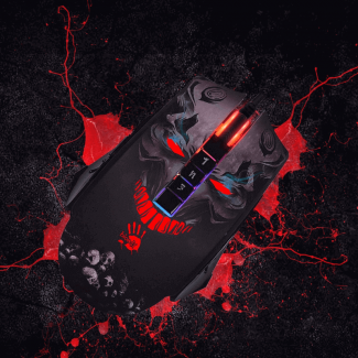 A4tech Bloody P85 Optical Gaming Mouse with DPI Adjustment and Custom LED Backlight Price in Pakistan | LAPTAB