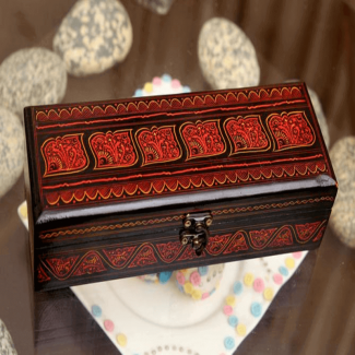 Multi-Purpose Sheesham Wood Jewelry and Watch Console with Calligraphic Design Price in Pakistan | LAPTAB
