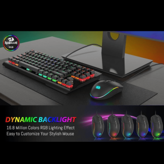 Redragon M719 Optical Gaming Mouse with 7 Programmable Buttons and Adjustable DPI Price in Pakistan | LAPTAB