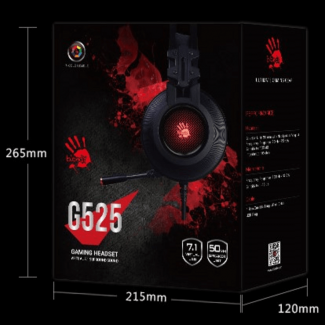 Bloody Virtual 7.1 Gaming Headset G525 with Noise Cancellation and Directional Sound Price in Pakistan | LAPTAB