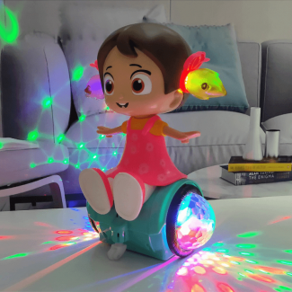 Rotating Electric Musical Doll Toy for Girls, Suitable for Ages 12 Months and Up Price in Pakistan | LAPTAB