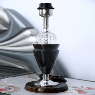 WOODEN SIDE LAMP (without top)