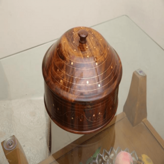 HOTPOT ELEGANT 2 Handmade Wooden Hotpot with Steel Interior for Serving and Decor Price in Pakistan | LAPTAB