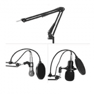 BM 800 Condenser Microphone Pro Studio Mic Kit for Camcorders and DSLR Cameras Price in Pakistan | LAPTAB