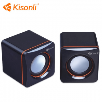 Kisonli V310 Multimedia Speaker System Set with 2 Loudspeakers for Computer and Mobile Devices Price in Pakistan | LAPTAB