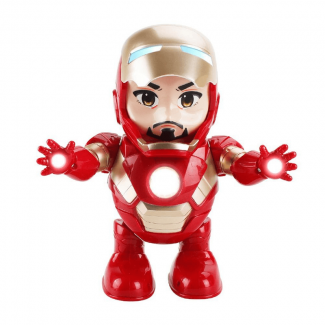Ironman Warrior Dance Robot Toy with Lights and Music for Kids 7-14 Years Price in Pakistan | LAPTAB