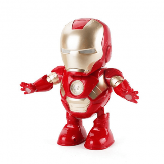 Ironman Warrior Dance Robot Toy with Lights and Music for Kids 7-14 Years Price in Pakistan | LAPTAB