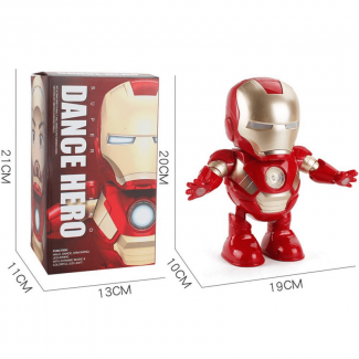 Ironman Warrior Dance Robot Toy with Lights and Music for Kids 7-14 Years Price in Pakistan | LAPTAB
