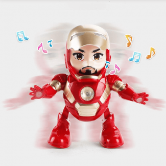 Ironman Warrior Dance Robot Toy with Lights and Music for Kids 7-14 Years Price in Pakistan | LAPTAB