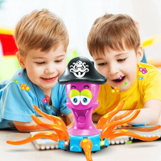 Captain Octopus Electric Toy with LED Lights, Music, and Obstacle Avoidance for Kids Price in Pakistan | LAPTAB