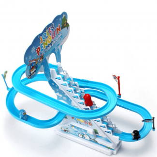 Penguin Sliding Track Train Toy with Music for Kids, Interactive Problem Solving Price in Pakistan | LAPTAB