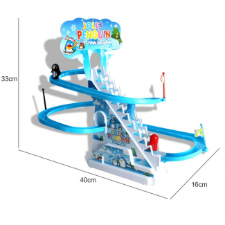 Penguin Sliding Track Train Toy with Music for Kids, Interactive Problem Solving Price in Pakistan | LAPTAB