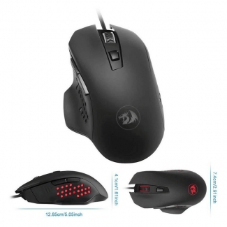 Redragon M610 Wired Gaming Mouse with 3200 DPI, 6 Programmable Buttons, 5 Memory Modes Price in Pakistan | LAPTAB