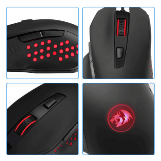 Redragon M610 Wired Gaming Mouse with 3200 DPI, 6 Programmable Buttons, 5 Memory Modes Price in Pakistan | LAPTAB