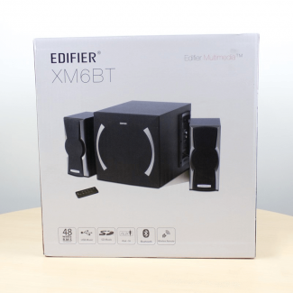 Edifier XM6BT 2.1 Bluetooth Speaker System with Subwoofer, USB, SD, Aux Inputs Price in Pakistan | LAPTAB
