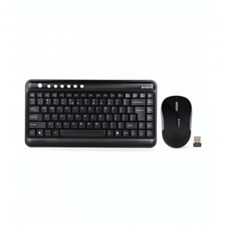 A4TECH 3300N Mini Wireless Keyboard and Mouse Combo with 4-Way Scroll and 10m Range Price in Pakistan | LAPTAB