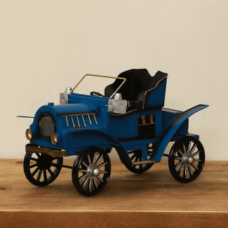 Retro Handmade Iron Car Model - Eco-Friendly Vintage Style Figurine for Home Decor Price in Pakistan | LAPTAB