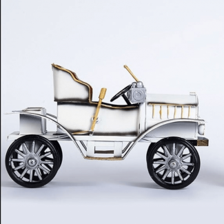 Retro Handmade Iron Car Model - Eco-Friendly Vintage Style Figurine for Home Decor Price in Pakistan | LAPTAB