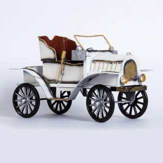 Retro Handmade Iron Car Model - Eco-Friendly Vintage Style Figurine for Home Decor Price in Pakistan | LAPTAB