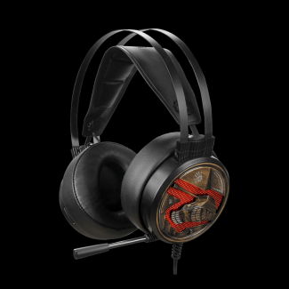 Bloody G650s USB Gaming Headset with Laser Diaphragm, LED Lights, Mic, and Leather Pads Price in Pakistan | LAPTAB