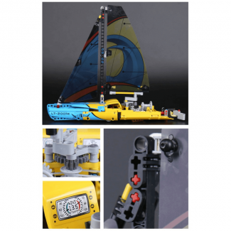 LEPIN 370 Pcs Racing Yacht Building Blocks Set for Kids Ages 6-12 Price in Pakistan | LAPTAB