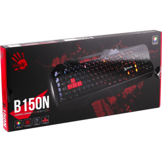 A4tech Bloody B150N RGB Gaming Keyboard with 1ms Response and Spill-Resistant Design Price in Pakistan | LAPTAB