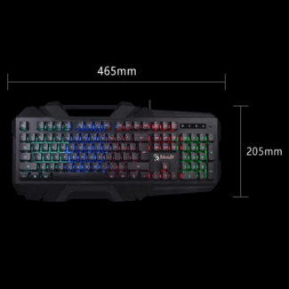 A4tech Bloody B150N RGB Gaming Keyboard with 1ms Response and Spill-Resistant Design Price in Pakistan | LAPTAB
